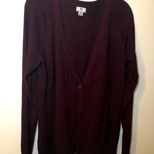 Worthington women’s sparkle cardigan